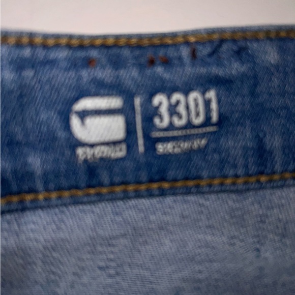 G star raw 3301 skinny light blue 32 x 30 - Picture 5 of 8